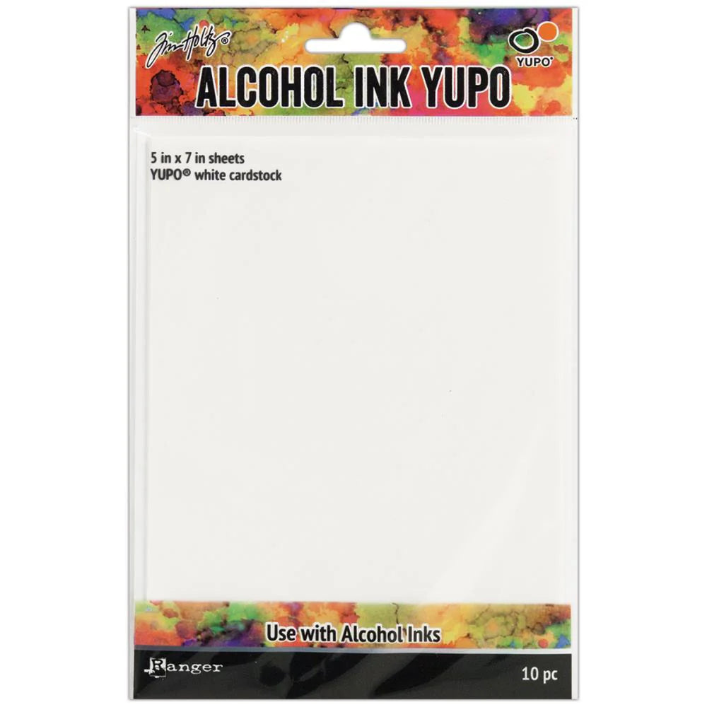 Tim Holtz - Alcohol Ink Cardstock - White Cardstock