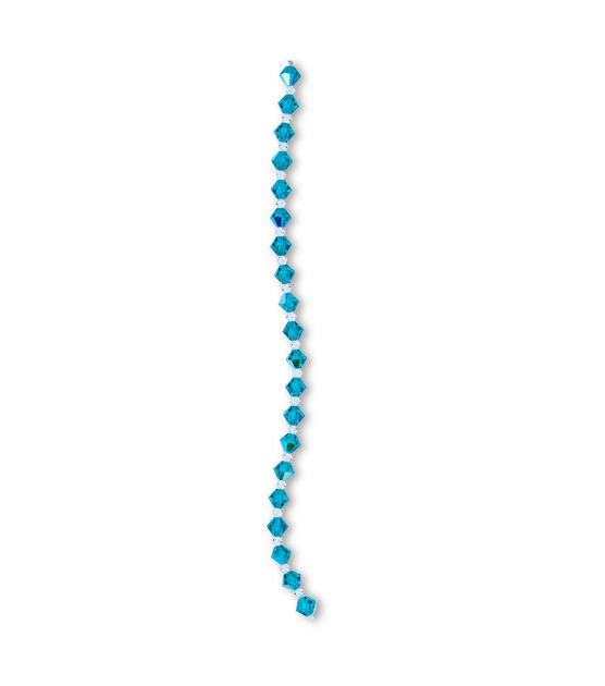 Hildie & Jo - Aqua Strung Glass Bead Strand(s)