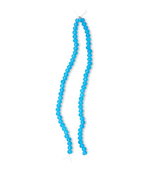 Hildie & Jo - Aqua Strung Glass Bead Strand(s)