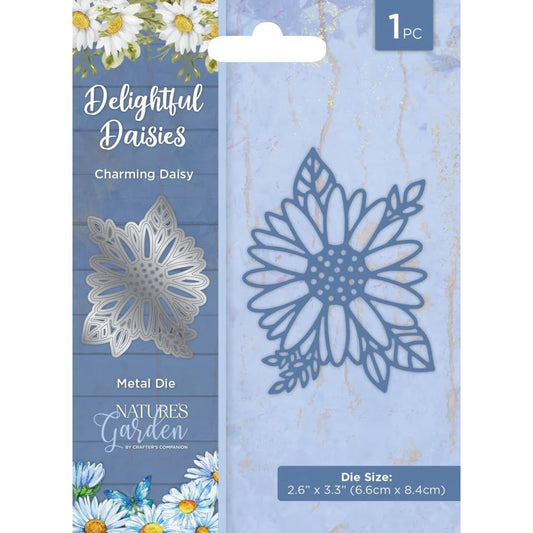 Crafter's Companion - Nature's Garden - Delightful Daisies Collection - Charming Daisy Metal Die