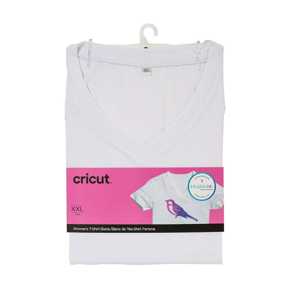 Cricut - Infusible Ink Women's V-Neck T-Shirt Blank
