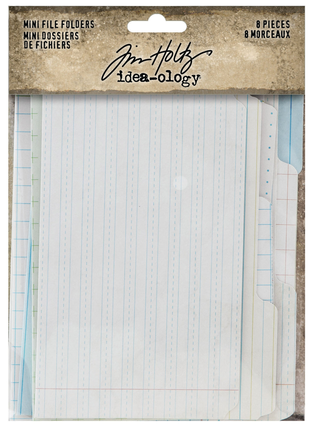 Tim Holtz - idea-ology - Mini File Folders