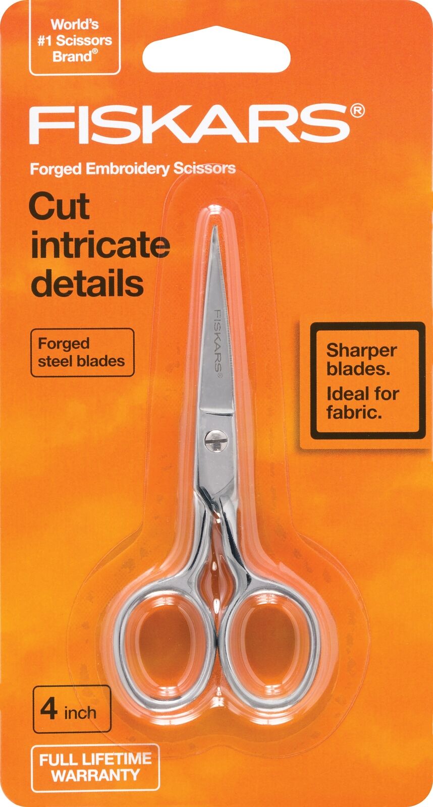 Fiskars - Forged Embroidery Scissors - 4 in