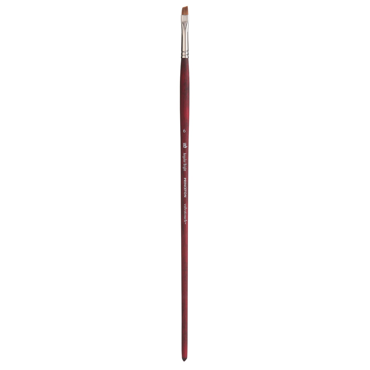 Princeton - Velvetouch - Level 2 Angle Bright Paint Brush for Acrylic