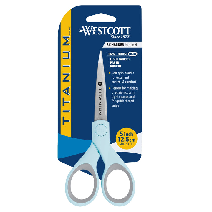 Westcott - Titanium Scissors - 5 in