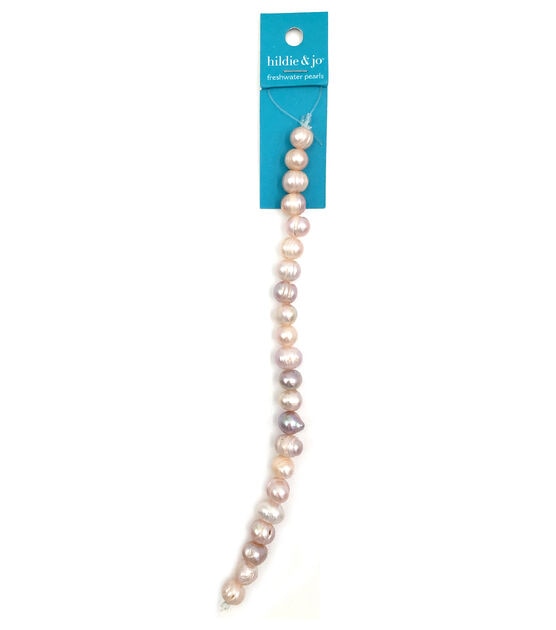 Hildie & Jo - Champagne Freshwater Pearl Strung Bead