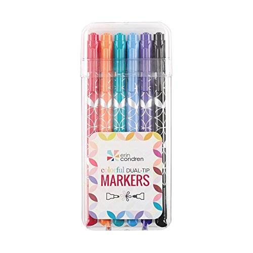 Erin Condren - Dual Tip Markers - 6 pack