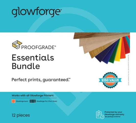 Glowforge - Essentials Bundle - 12 pk