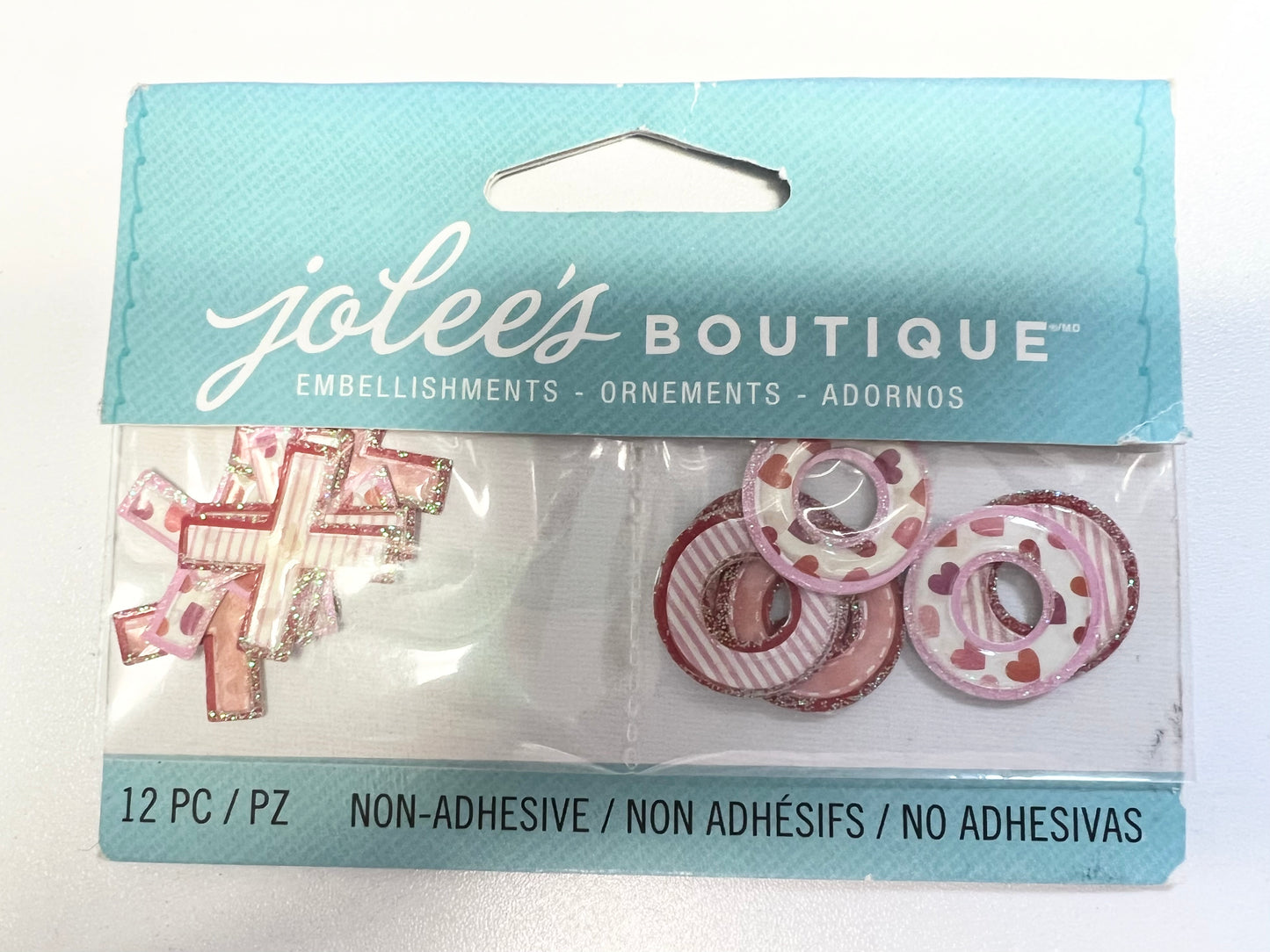 Jolee's Boutique - X's and O's Non-Adhesive Embellishments