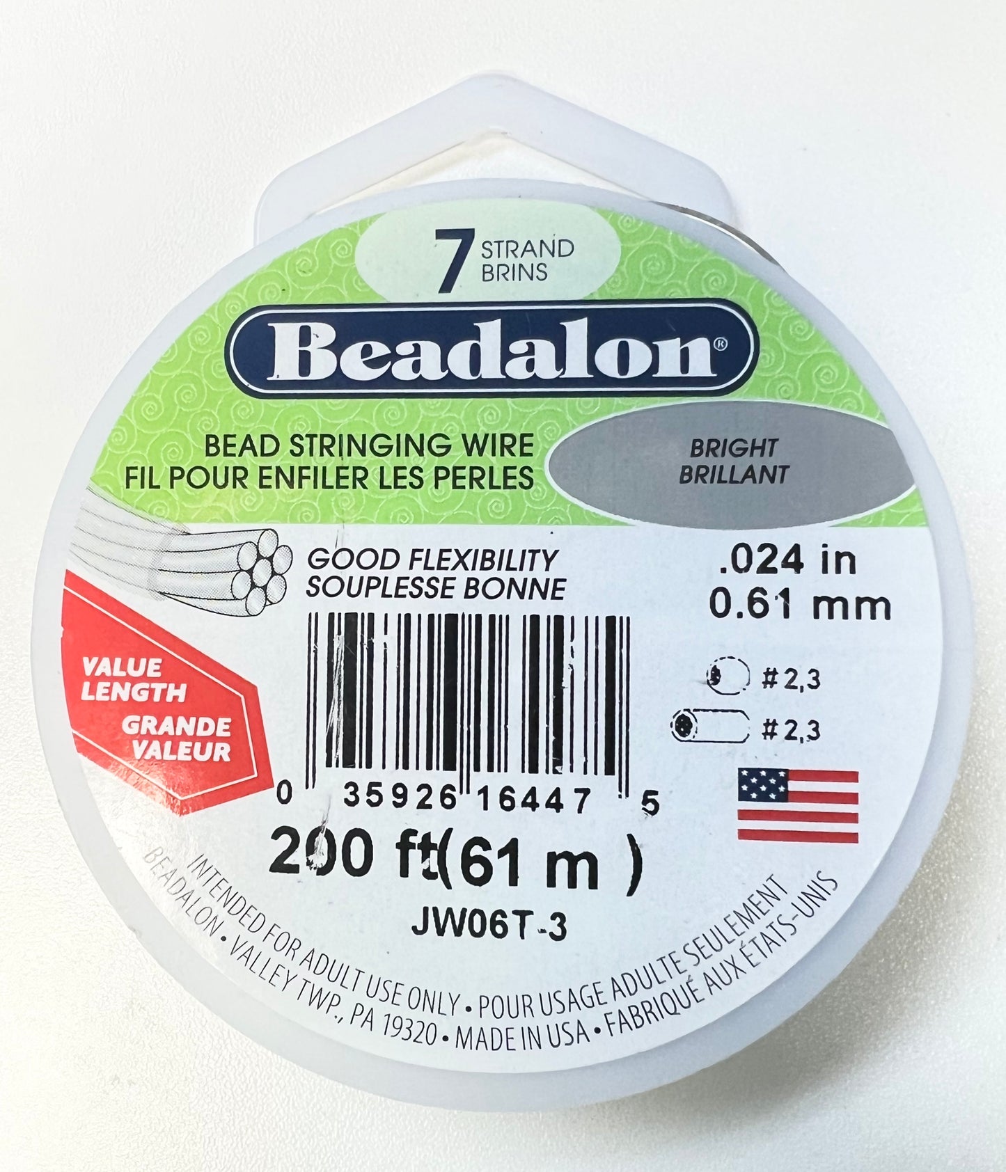 Beadalon - 7 Strand Bead Stringing Wire