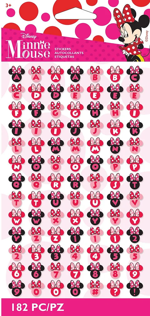 EK Success - Disney - Minnie Alphabet Stickers