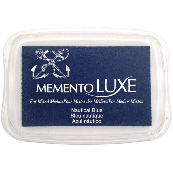 Tsukineko - Memento Luxe Ink Pad - Nautical Blue