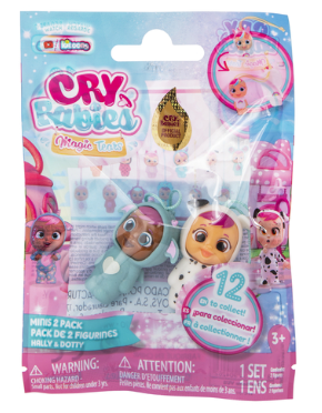 Cry Babies - Magic Tears Minifigures - 2 pk