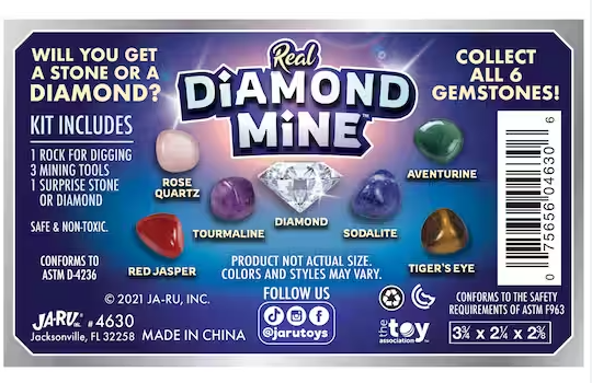 Real Diamond Mine - Mystery Kit