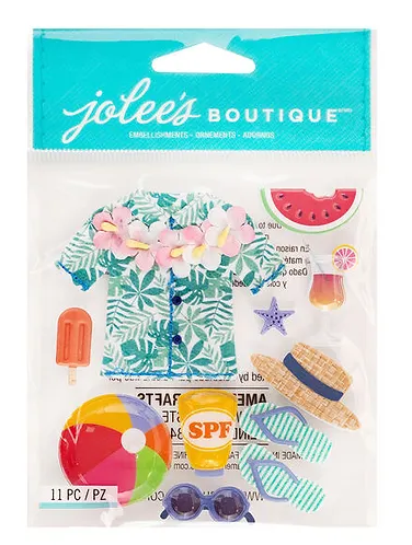 Jolee's Boutique - Tropical Vacation Stickers