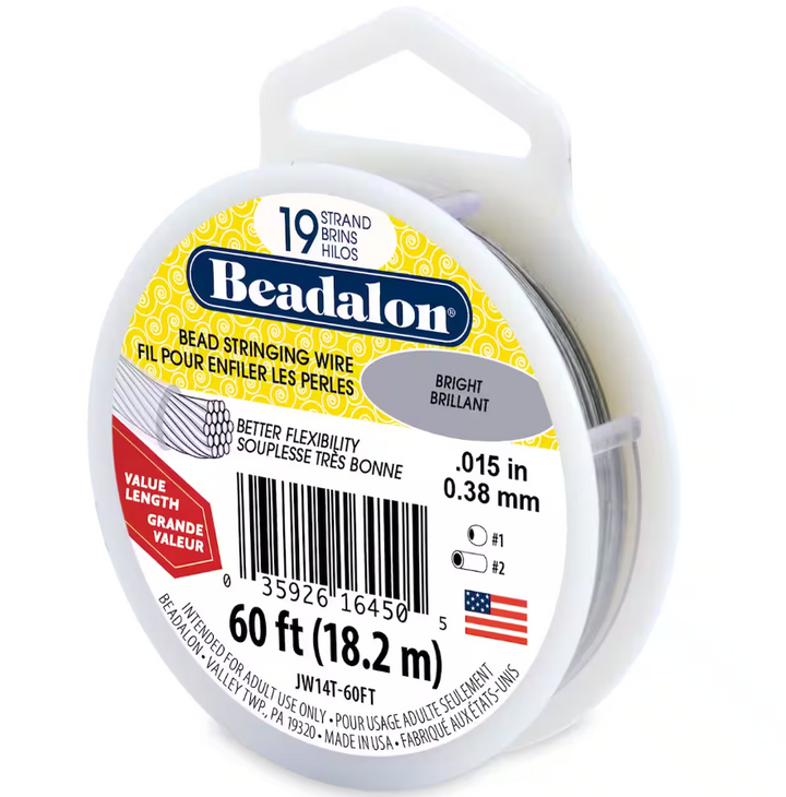 Beadalon - 19 Strand Bead Stringing Wire