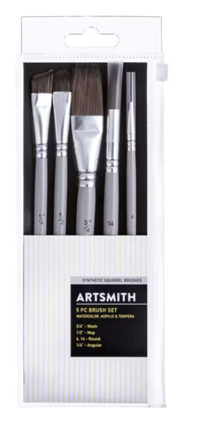 Artsmith - 5 pc Brush Set