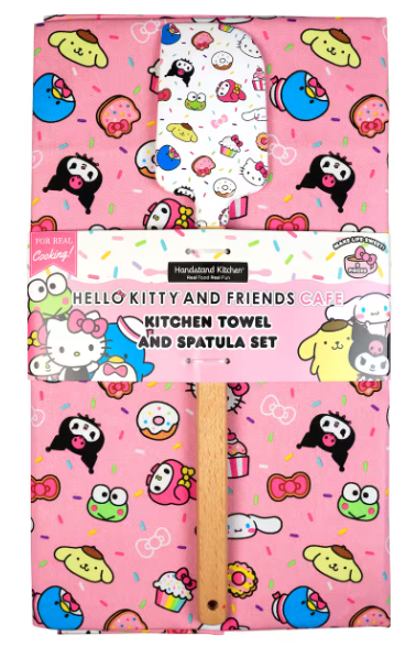 Handstand Kitchen - Hello Kitty Kitchen Towel & Spatula Set