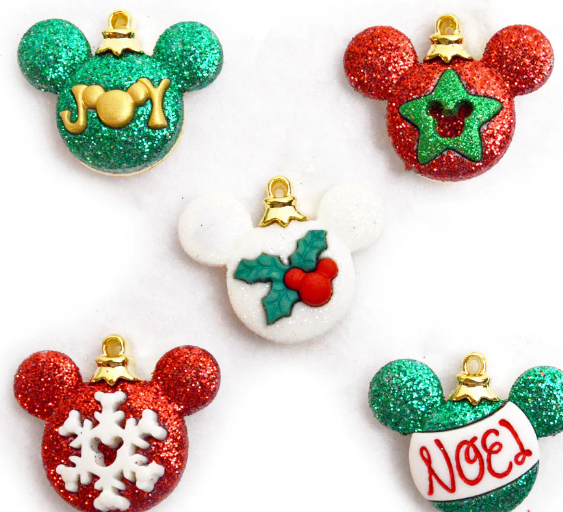 Dress It Up - Mickey Ornaments Buttons