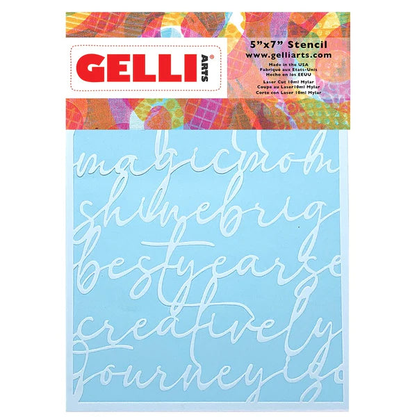 Gelli - Stencil