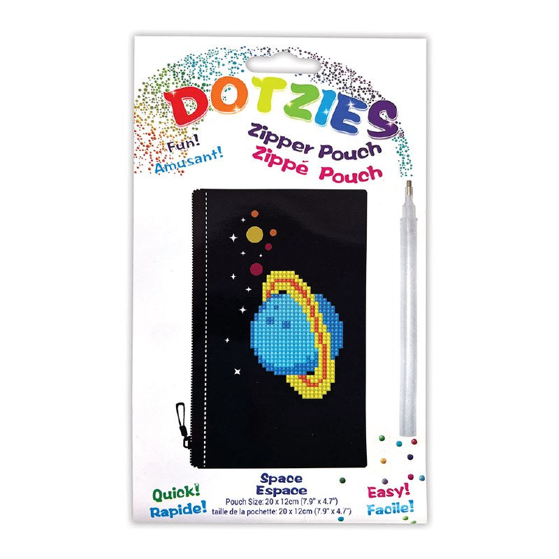 Diamond Dotz - Dotzies - Space Zipper Pouch