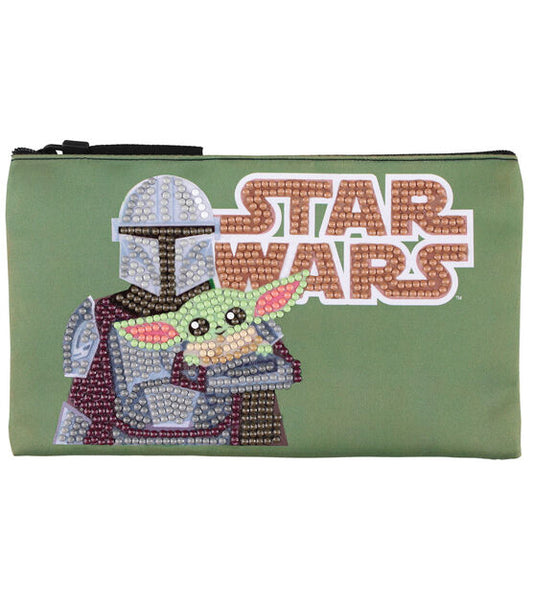 Diamond Dotz - Dotzies - Star Wars Mando and Grogu Zipper Pouch