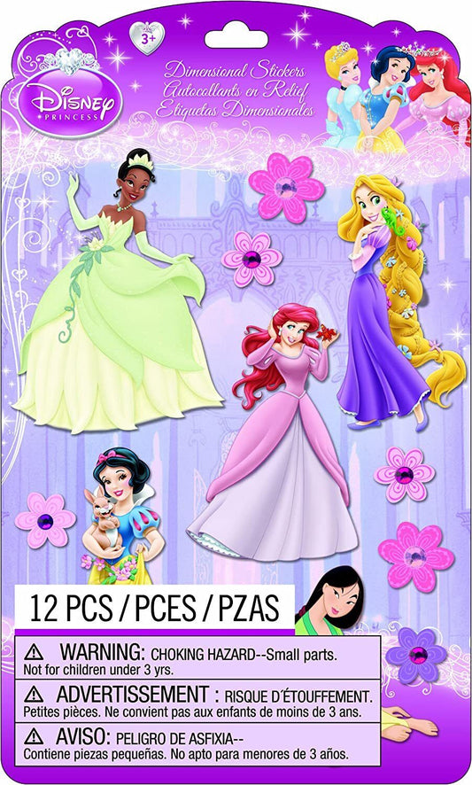 EK Success - Disney - Disney Princess Dimensional Stickers