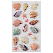 Recollections - Seashell Dimensional Stickers