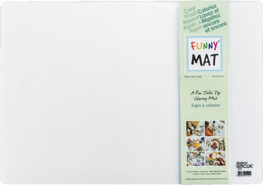 Funny Mat® - Free Activity Table Top Reusable Coloring Mat