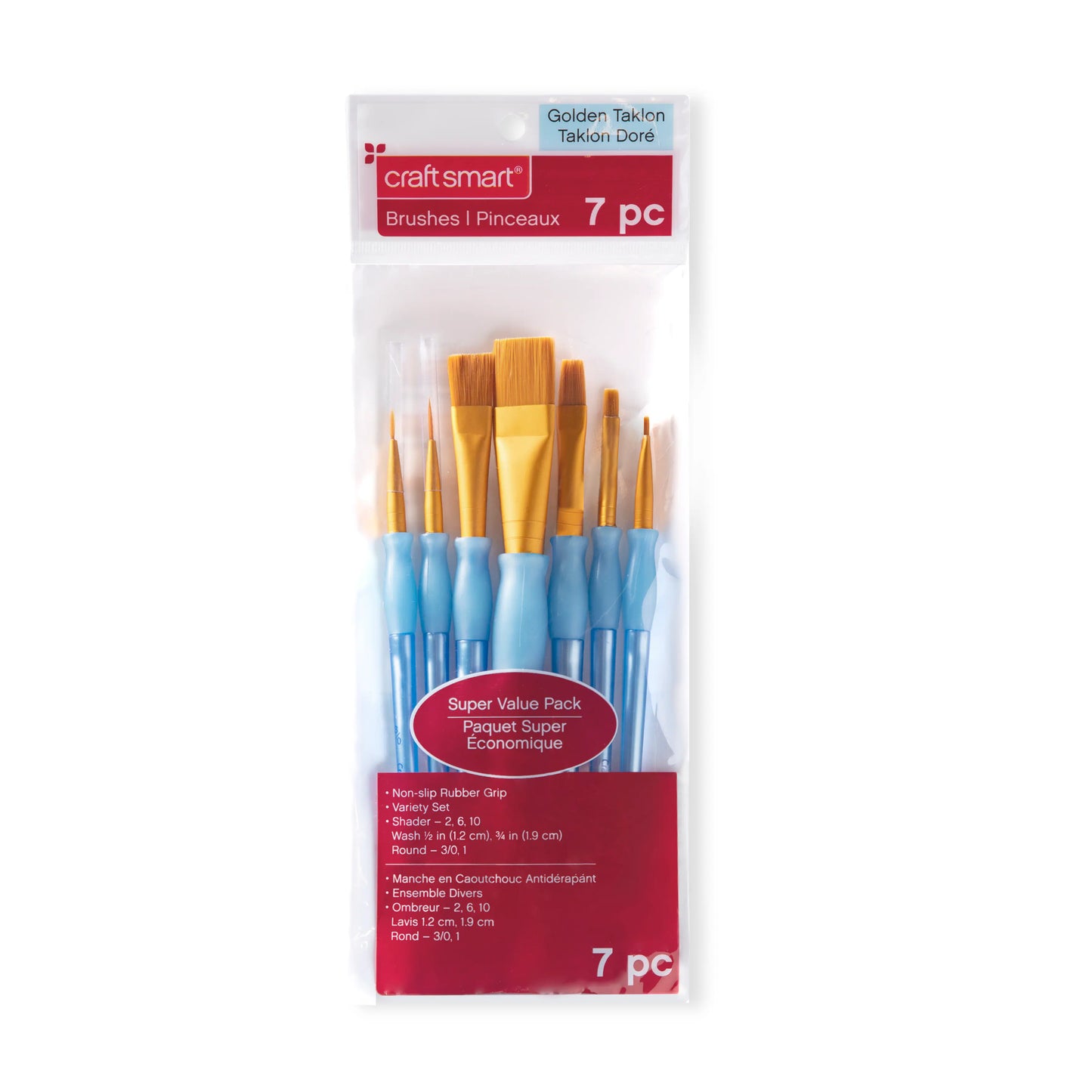 Craft Smart - Golden Taklon Super Value Pack - 7 pc