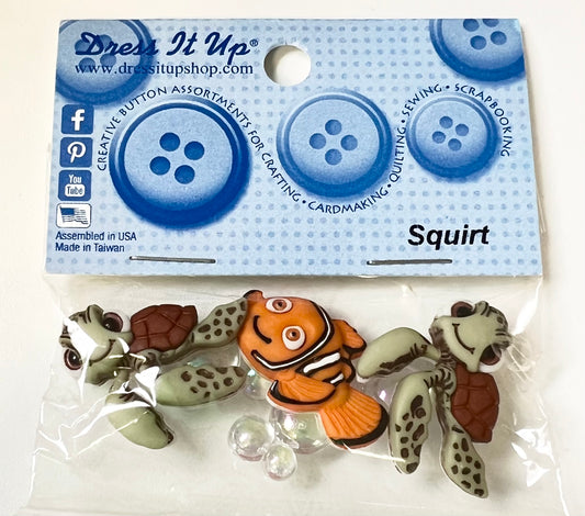 Dress it Up - Disney - Squirt Buttons