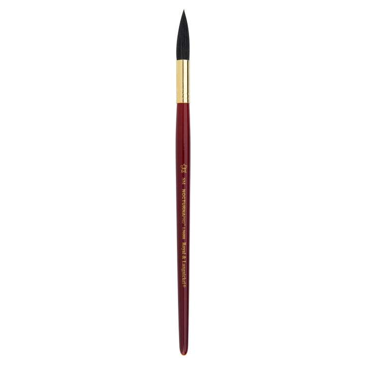 Royal & Langnickel - Nocturna PRO Watercolor Paint Brushes - Round Wash