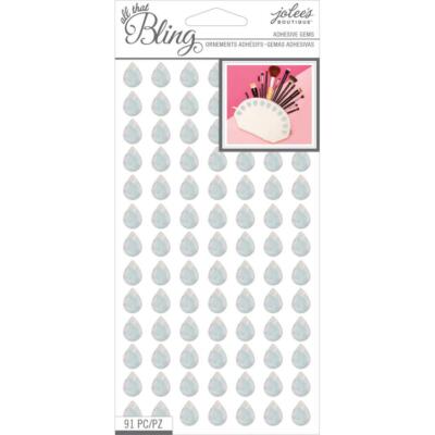 Jolee's Boutique - All that Bling - Iridescent Tear Opal Adhesive Gems