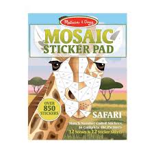 Melissa & Doug - Mosaic Sticker Pad - Safari