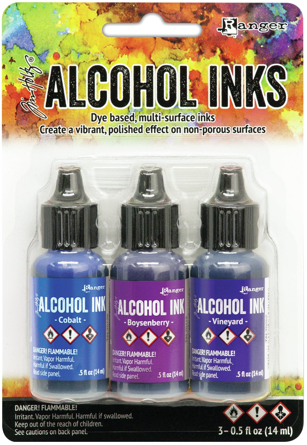 Ranger Ink - Tim Holtz - Alcohol Inks - Set of 3