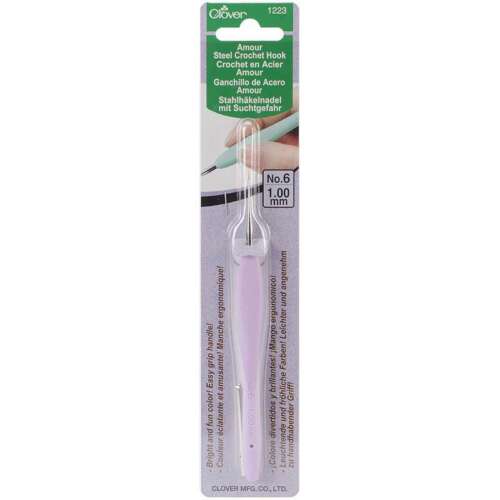 Clover - Amour Steel Crochet Hook