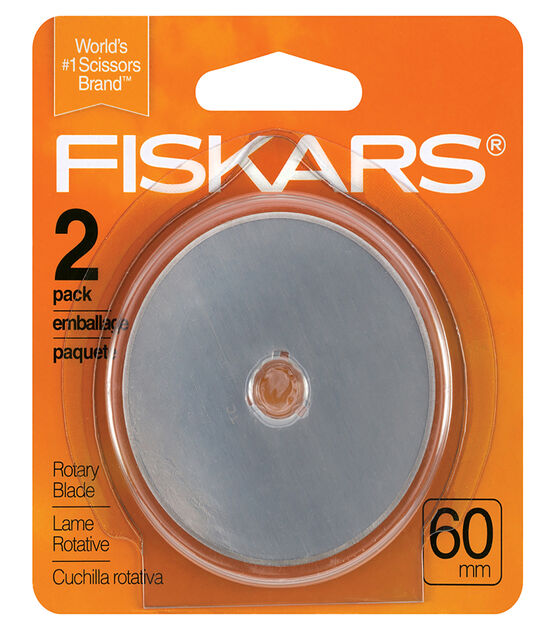 Fiskars - 60mm - Rotary Blade - 2 Pack