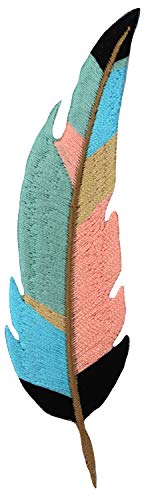 Simplicity - Colorful Feather Applique