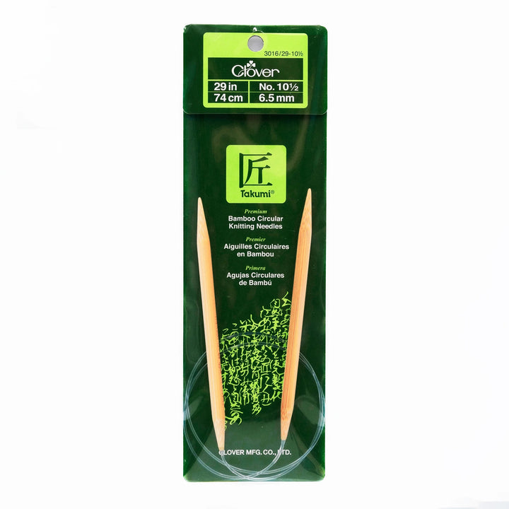 Clover - Bamboo Circular Knitting Needles 29 inch/74 cm (3016)