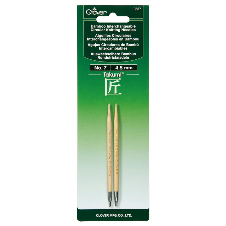 Clover - Bamboo Interchangeable Circular Knitting Needles