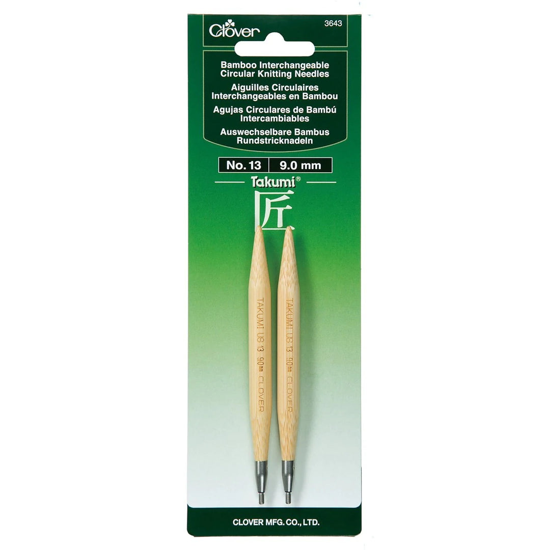 Clover - Bamboo Interchangeable Circular Knitting Needles