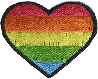 Simplicity - Rainbow Heart Applique