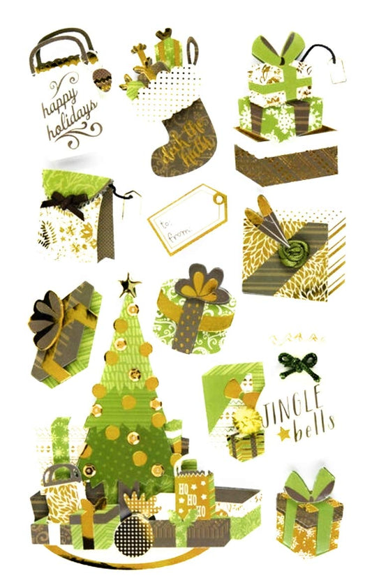 Jolee's Boutique - Christmas Gifts Stickers