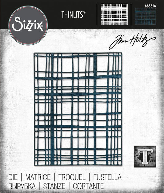 Sizzix Thinlits - Simple Plaid