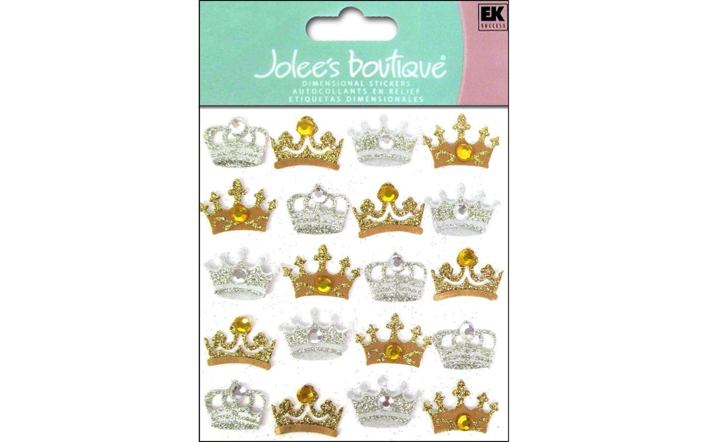 Jolee's Boutique - Crown Repeats Dimensional Stickers