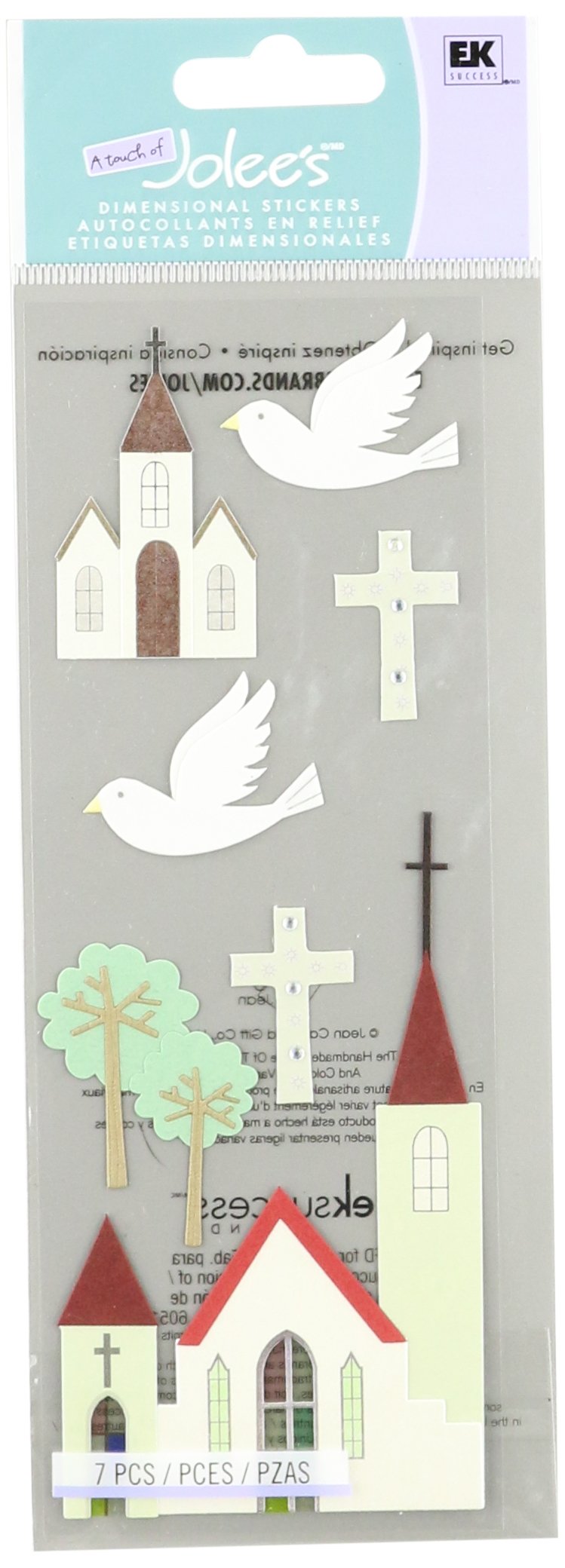 Jolee's Boutique - Church Dimensional Stickers