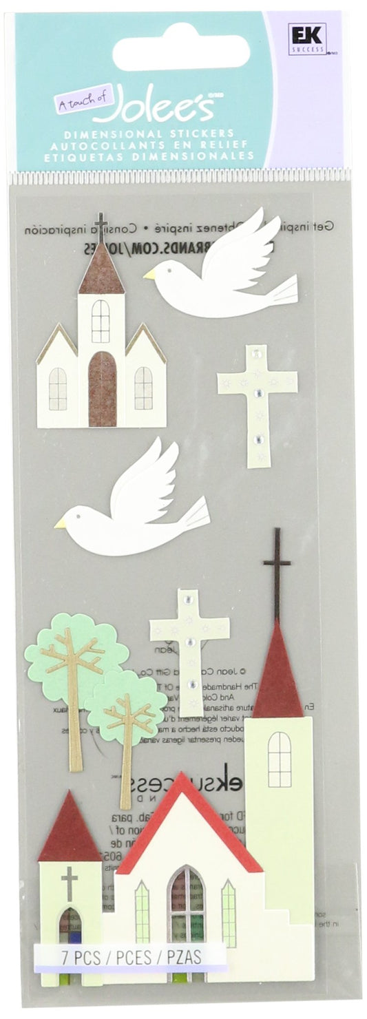 Jolee's Boutique - Church Dimensional Stickers