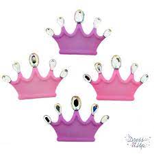 Dress It Up - Princess Crowns Buttons