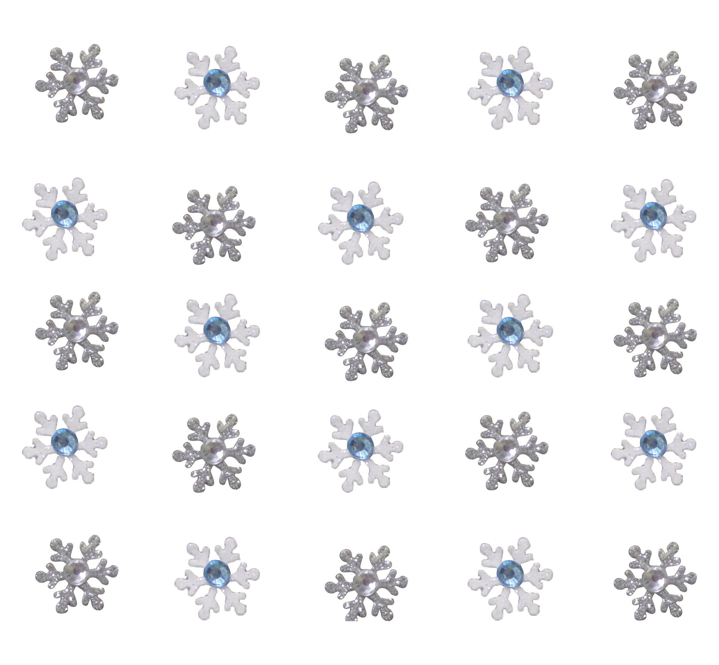 Jolee's Boutique - Snowflake Repeats Dimensional Stickers