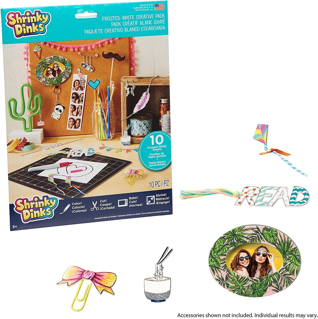 Shrinky Dinks - Frosted White Creative Pack